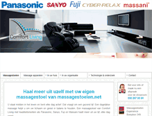 Tablet Screenshot of massagestoelen.net